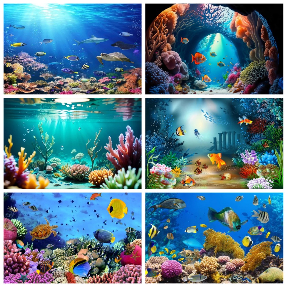 Aquarium Fish Of The World - Latar Belakang Fotografi Tema Akuarium Ikan