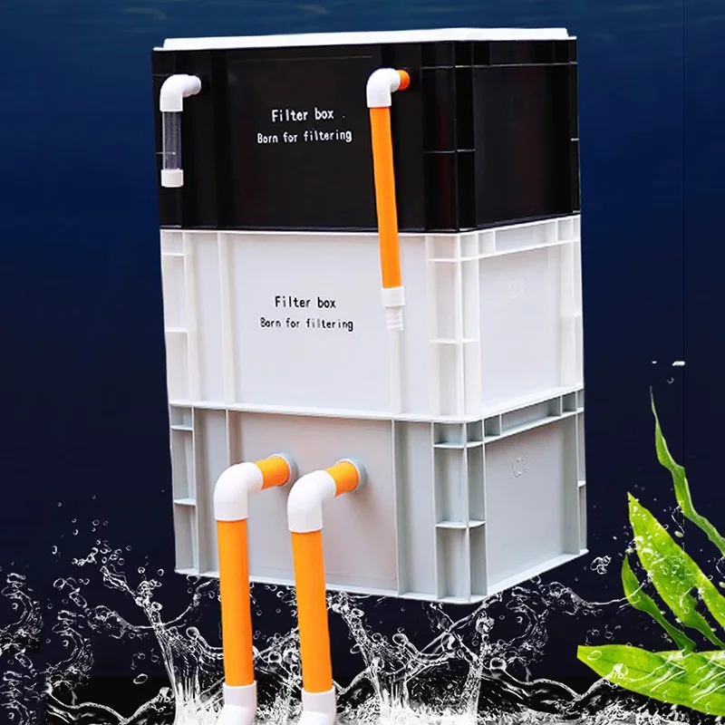 Box Fish In Aquarium - Filter Akuarium Kotak Turnover, Filter Eksternal