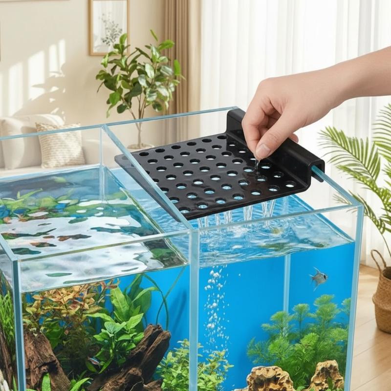 Box Fish In Aquarium - Kantong Filter Akuarium, Filtrasi Efisien, Pompa