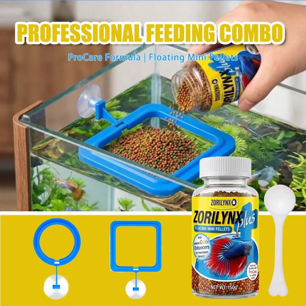 Aquarium Fish Medicine - Makanan Ikan Betta Mini Pellets Mengapung
