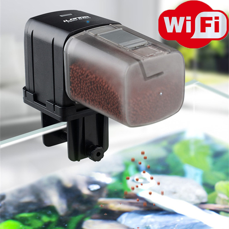 Aquarium Fish Holiday Food - Pengumpan Ikan WiFi Pintar Remote Control