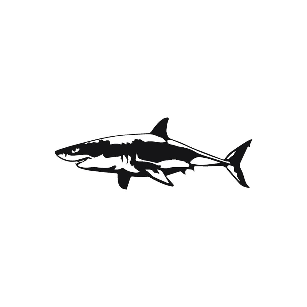 Jpct Decal Hiu Putih Besar Yan - Aquarium Fish Shark ulasan dan harga