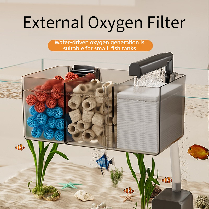 Kotak Filter Akuarium Gantung  - Box Fish In Aquarium ulasan dan harga