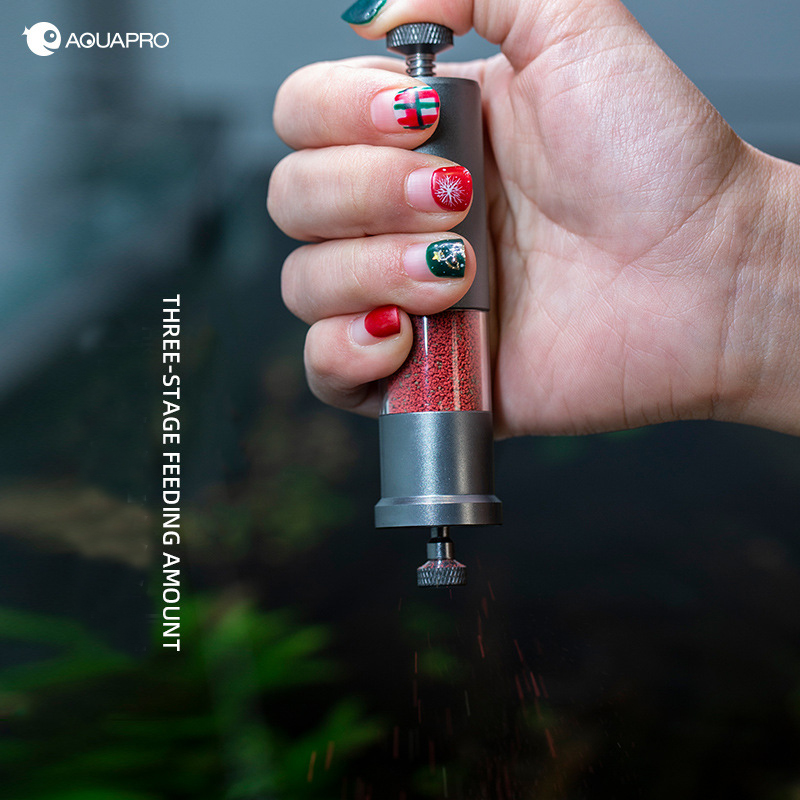 AQUAPRO pengumpan ikan MINI ak - Aquarium Fish Holiday Food ulasan dan harga