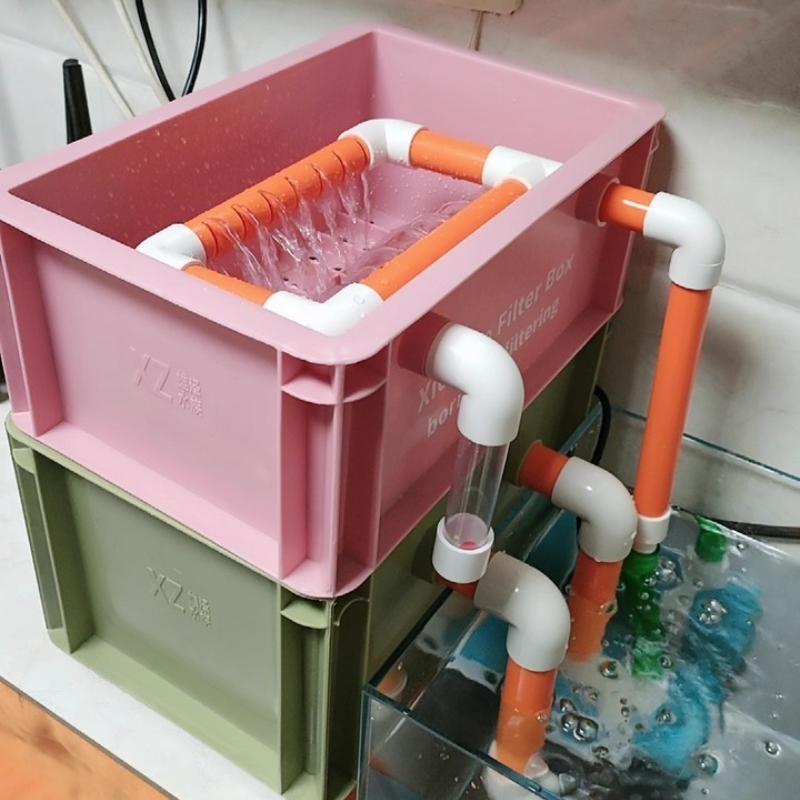 Filter Akuarium Kotak Turnover - Box Fish In Aquarium ulasan dan harga