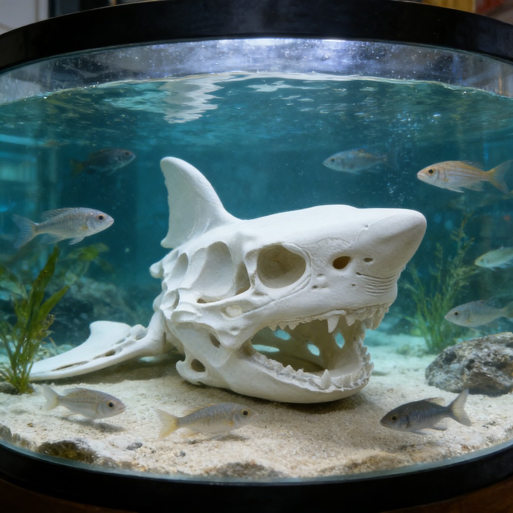 Perlengkapan Cosplay Kerangka  - Aquarium Fish Shark ulasan dan harga