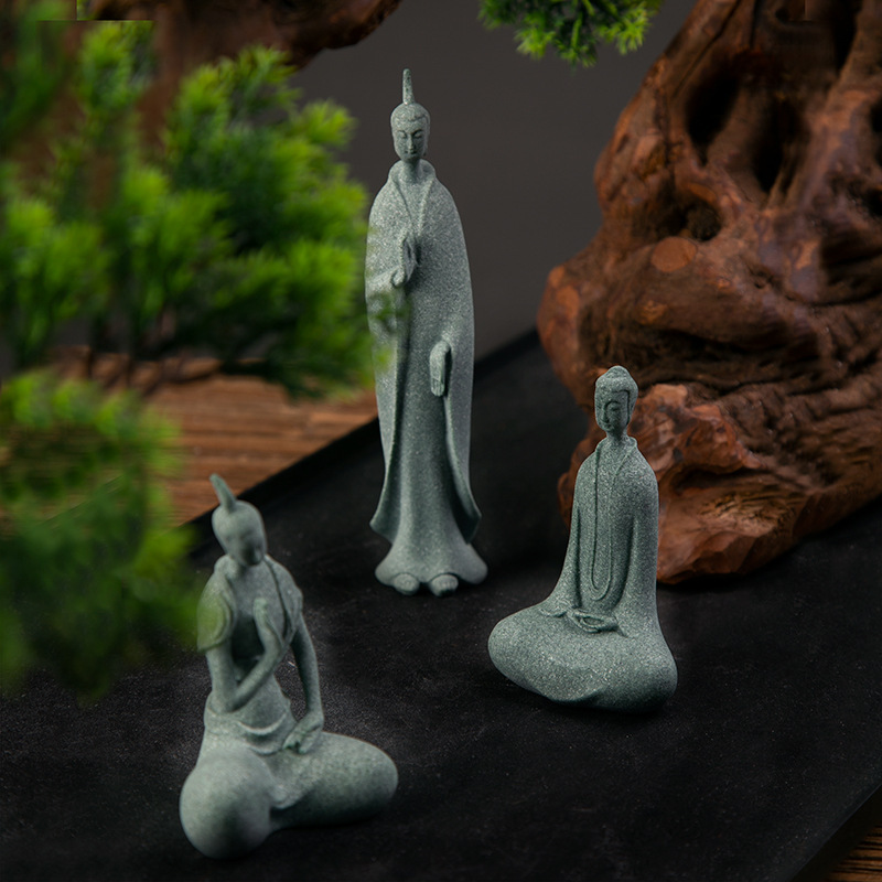 Patung Buddha Mini, dekorasi a - Aquarium Fish Small ulasan dan harga