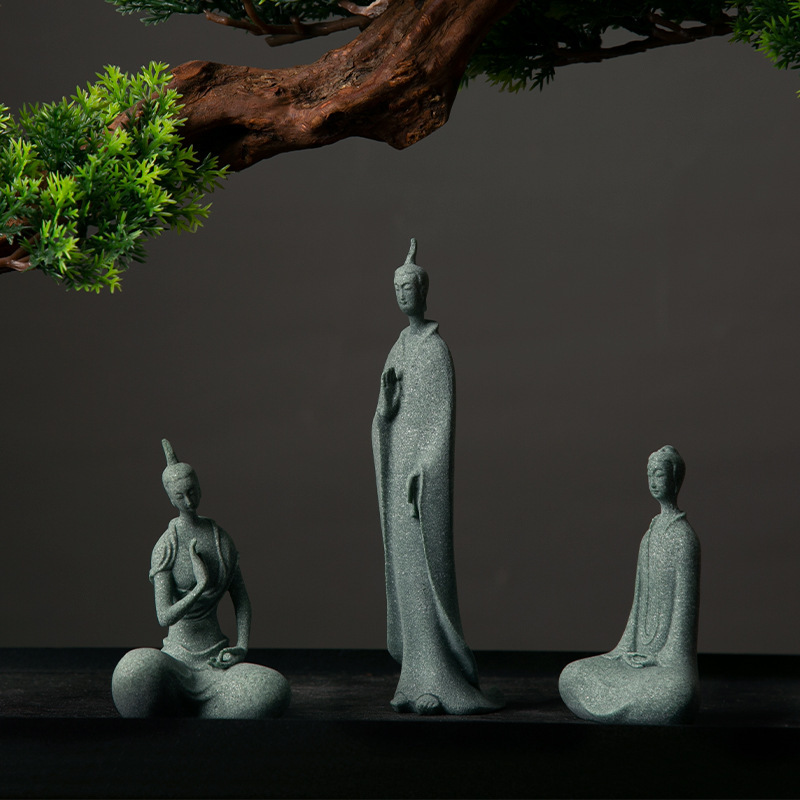 Patung Buddha Mini, dekorasi a - Aquarium Fish Small ulasan dan harga