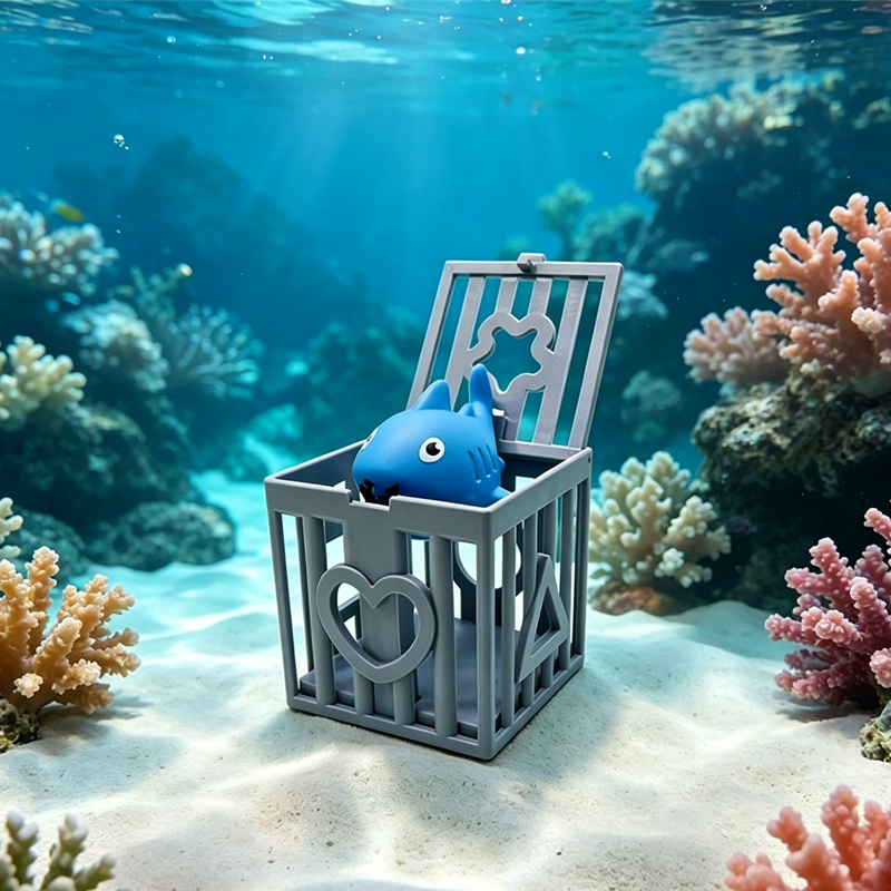 Set Mainan Menyelam Bawah Air  - Aquarium Fish Shark ulasan dan harga