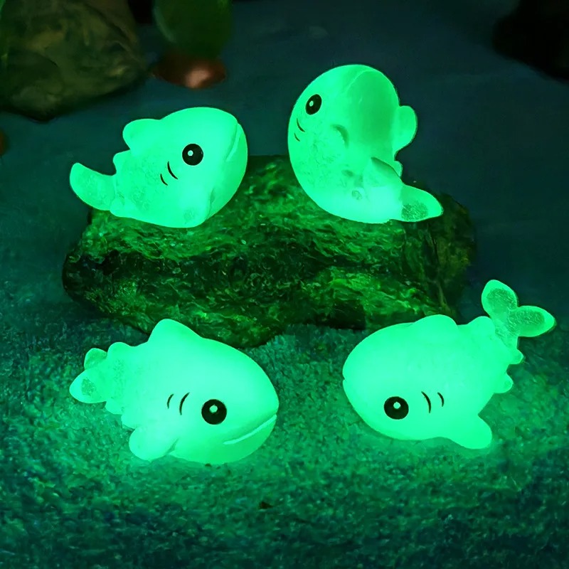 4 Buah Model Patung Ikan Laut  - Aquarium Fish Shark ulasan dan harga