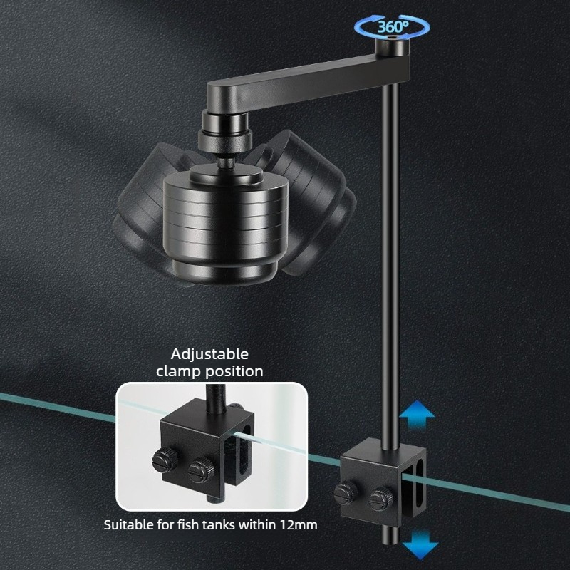 Lampu Akuarium LED 3 Warna Tah - Aquarium Fish Photography ulasan dan harga