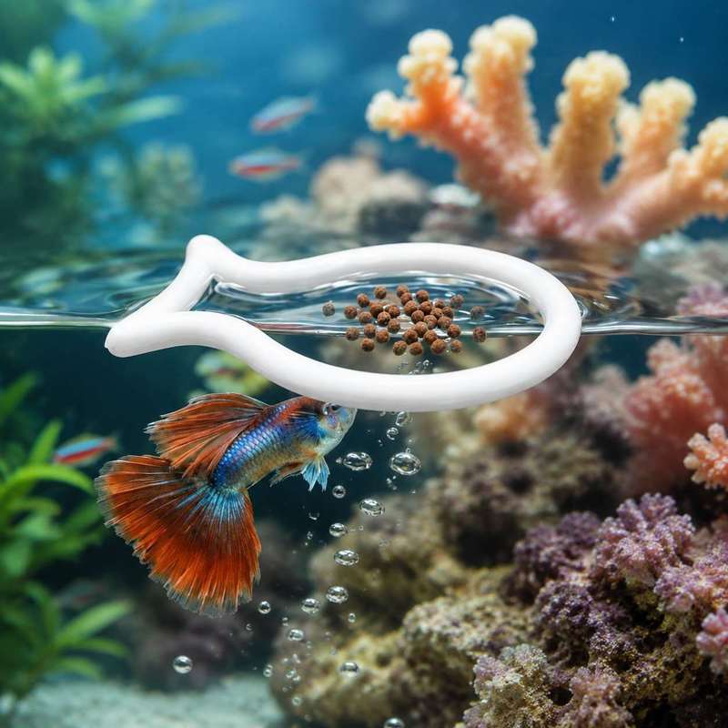 Cincin Makanan Ikan Berbentuk  - Aquarium Fish Medicine ulasan dan harga