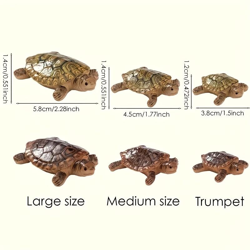 6 Patung Kura-Kura Mini untuk  - Aquarium Fish Small ulasan dan harga
