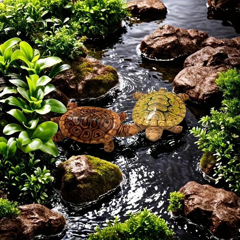6 Patung Kura-Kura Mini untuk  - Aquarium Fish Small ulasan dan harga