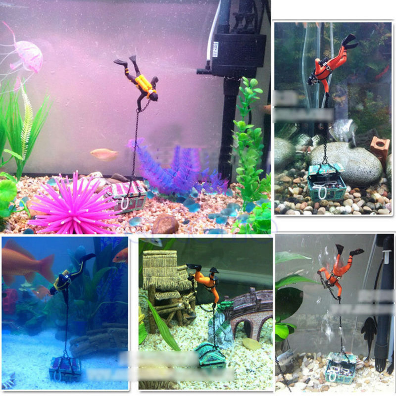 Ornamen Akuarium Treasure Frog - Aquarium Fish Of The World ulasan dan harga