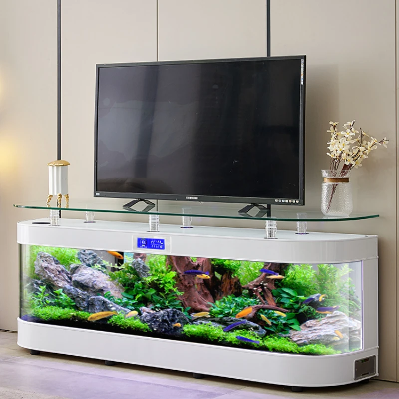 Akuarium Kaca Kabinet TV, Tang - Aquarium Fish Delivery ulasan dan harga