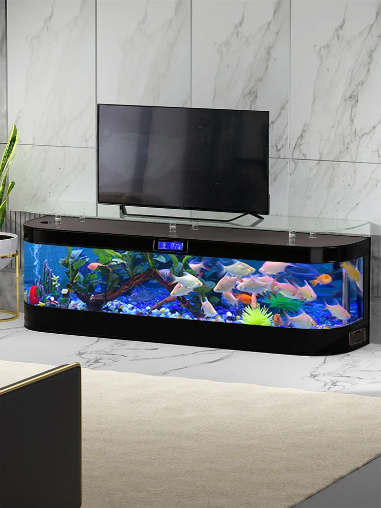 Akuarium Kaca Kabinet TV, Tang - Aquarium Fish Delivery ulasan dan harga