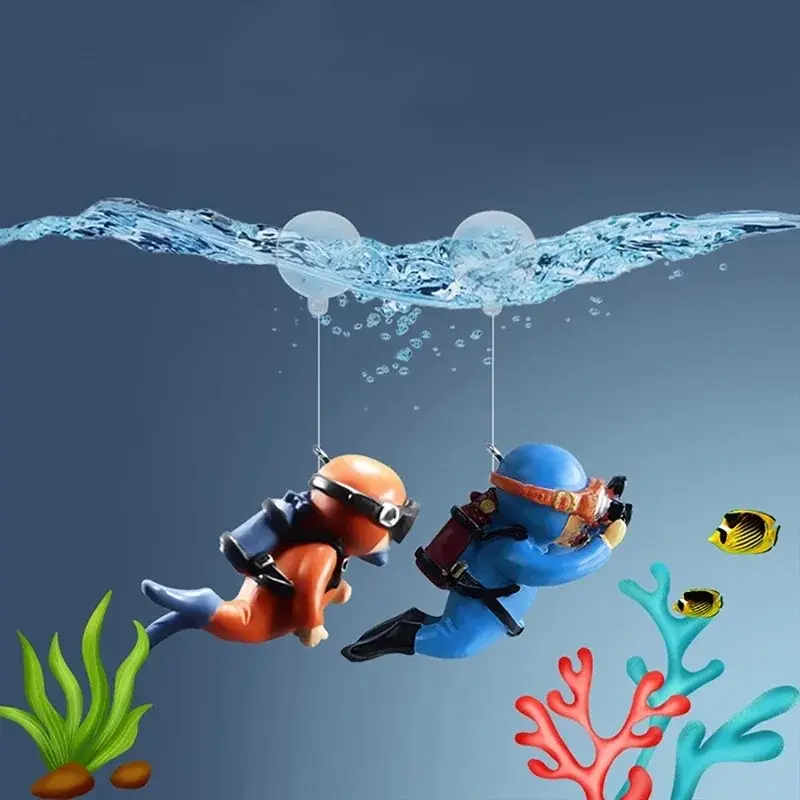 Ornamen Penyelam Akuarium, Dek - Aquarium Fish Popular ulasan dan harga