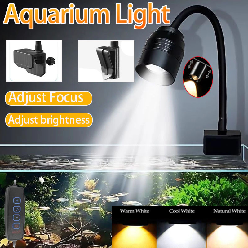 Lampu Akuarium USB Lampu Tanam - Aquarium Fish Photography ulasan dan harga