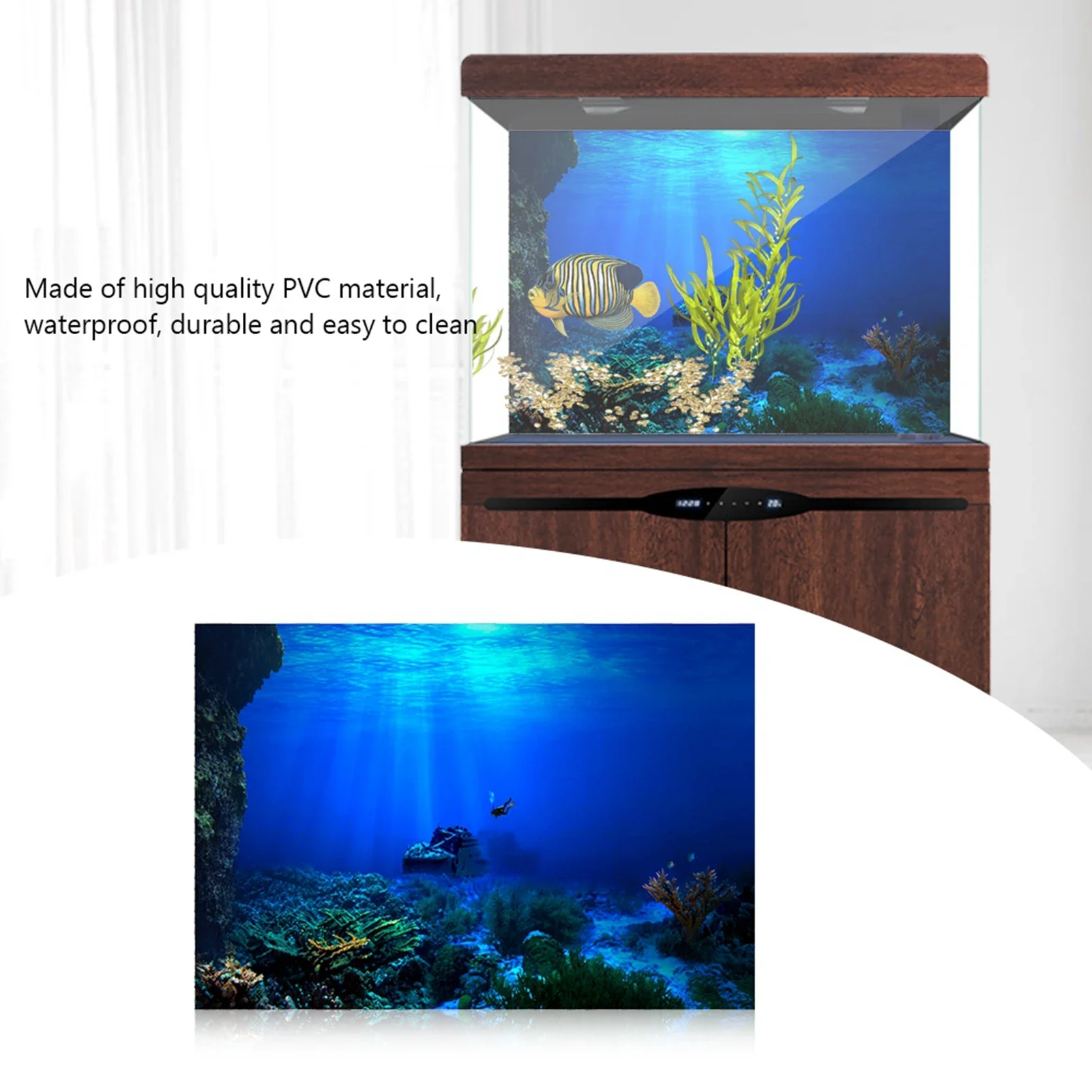 Hutan hujan akuarium Poster la - Aquarium Fish Of The World ulasan dan harga