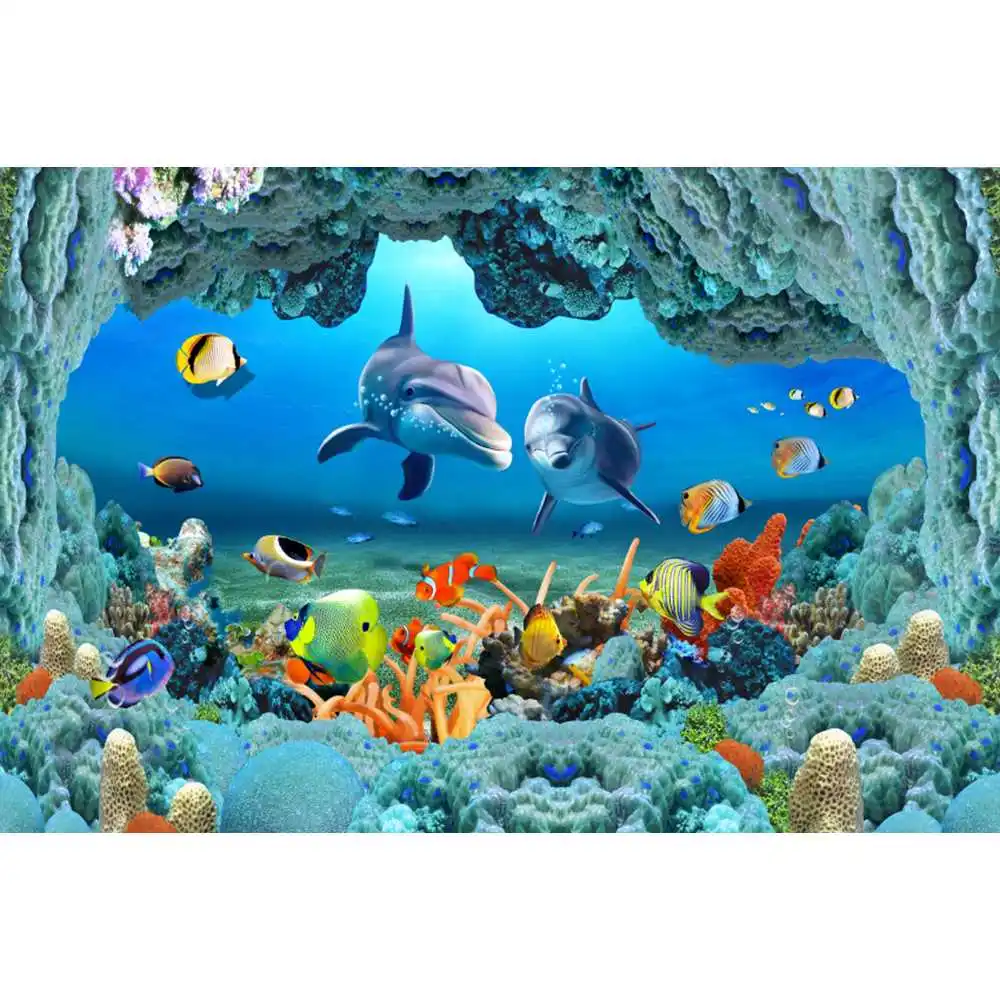 Latar Belakang Dunia Bawah Lau - Aquarium Fish Of The World ulasan dan harga