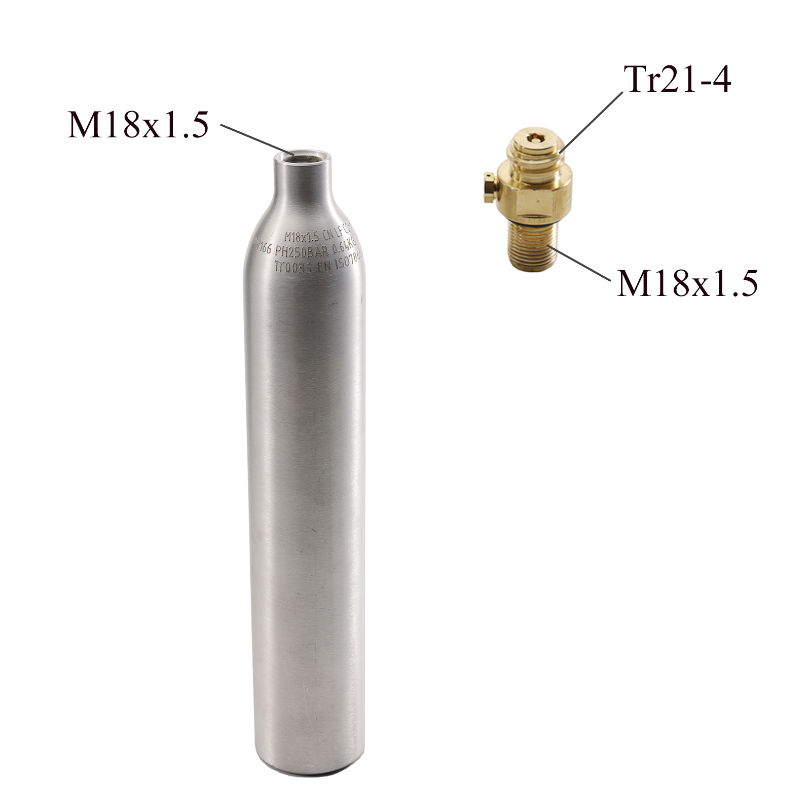 0,6L 0,64KG Silinder Gas Co2 K - Aquarium Fish Shark ulasan dan harga