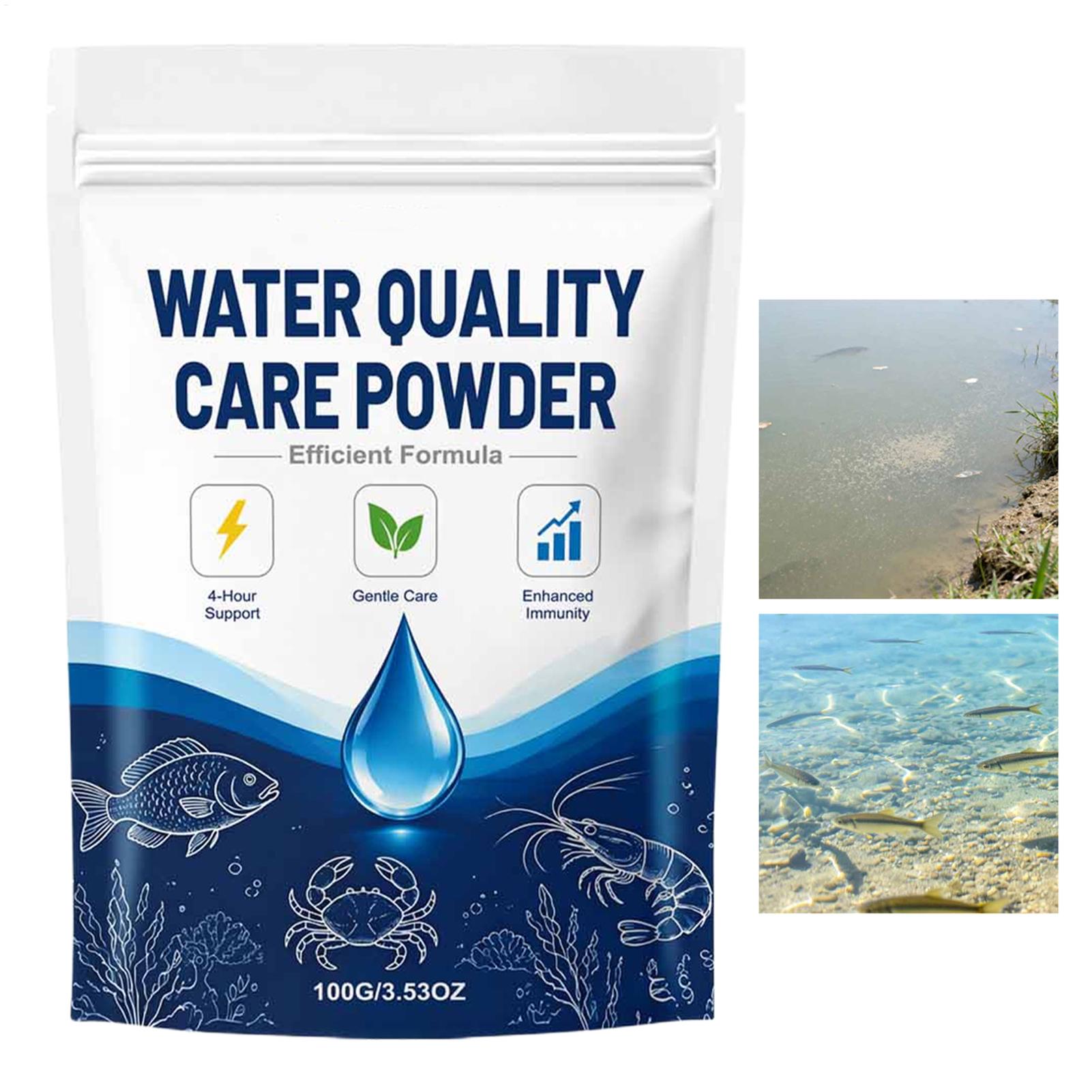 100G Bubuk Pembersih Air Akuar - Aquarium Fish Medicine ulasan dan harga