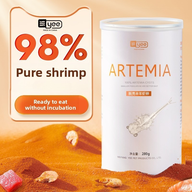 Udang Artemia Yee Nutritious u - Aquarium Fish Holiday Food ulasan dan harga