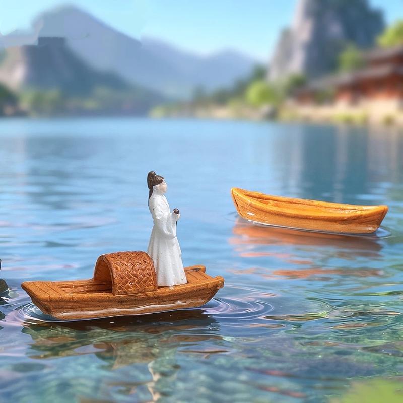 【S】Model Perahu Mini Mengamban - Aquarium Fish Small ulasan dan harga