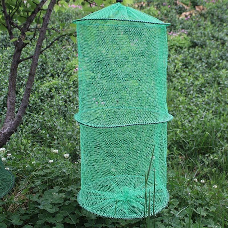 Jala nilon bulat lipat bingkai - Aquarium Fish Trap ulasan dan harga