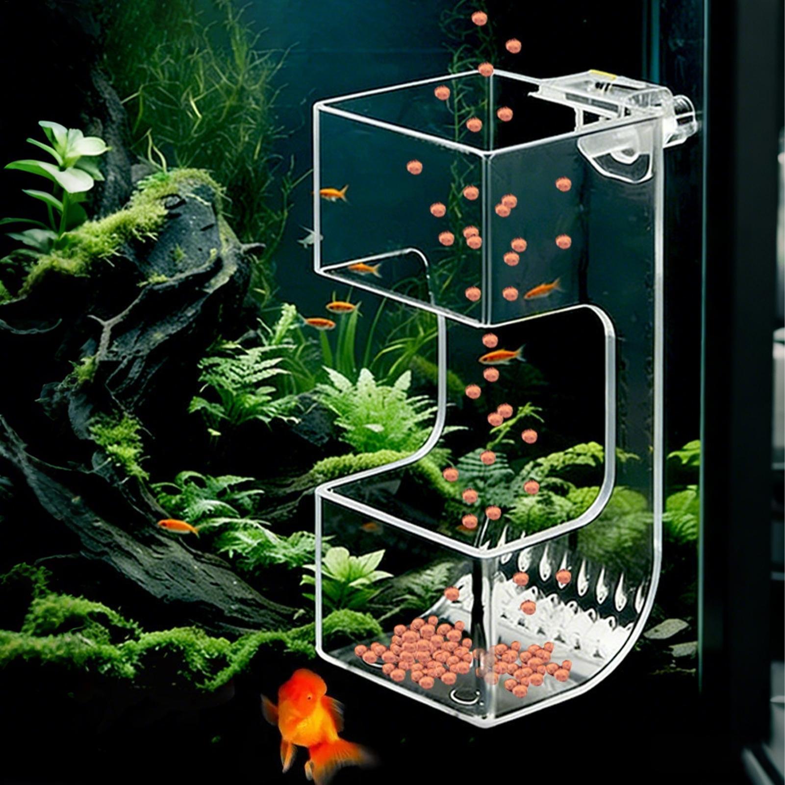 Kotak Pemberi Makan Ikan Akuar - Aquarium Fish Holiday Food ulasan dan harga