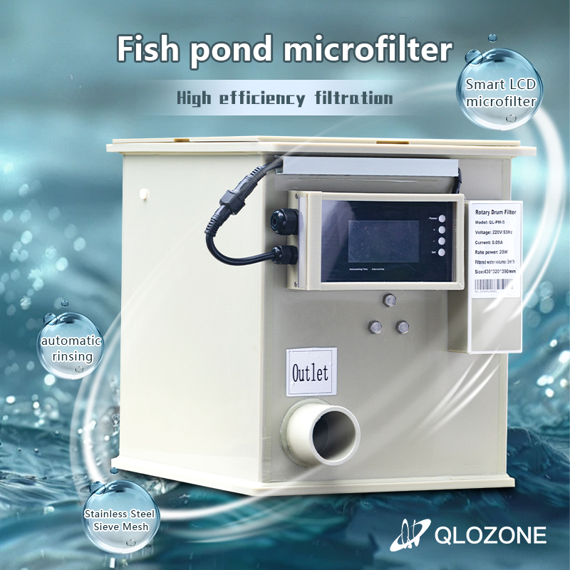 Filter Drum Rotary Mini Desain - Aquarium Fish Tank ulasan dan harga