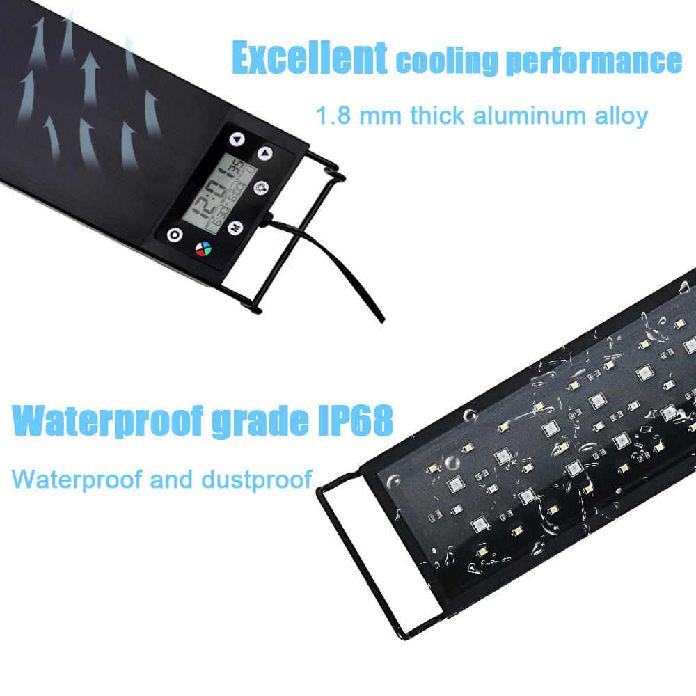 Lampu LED Spektrum Penuh 24/7  - Aquarium Fish Photography ulasan dan harga