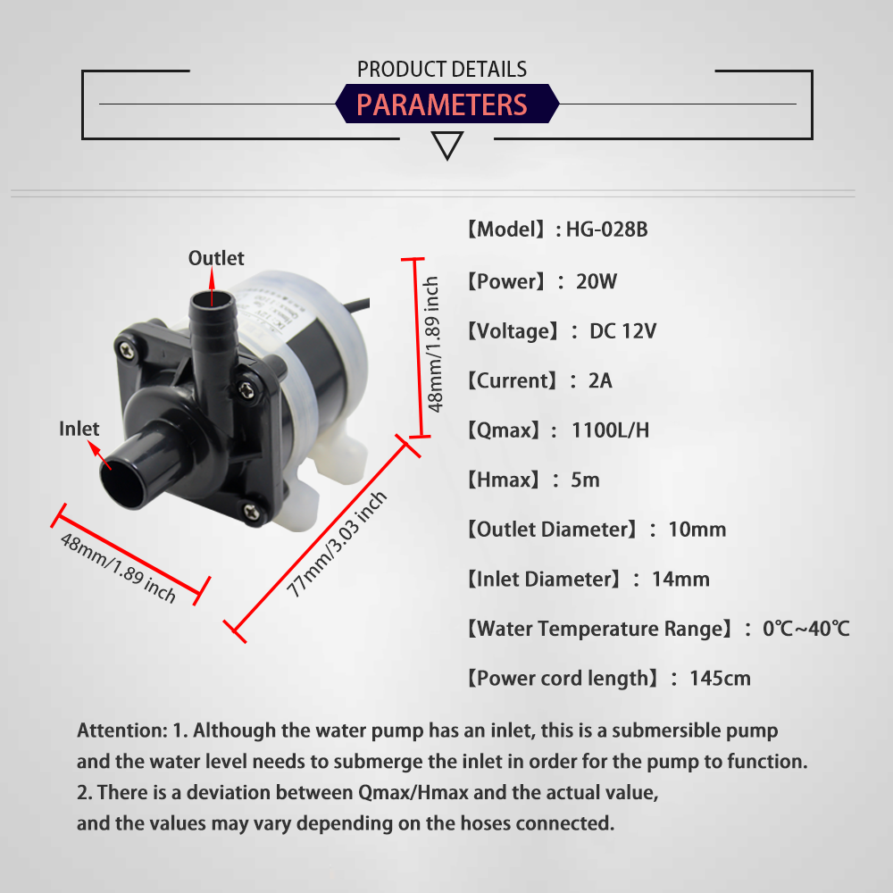 Pompa Submersible kecil tanpa  - Aquarium Fish Small ulasan dan harga