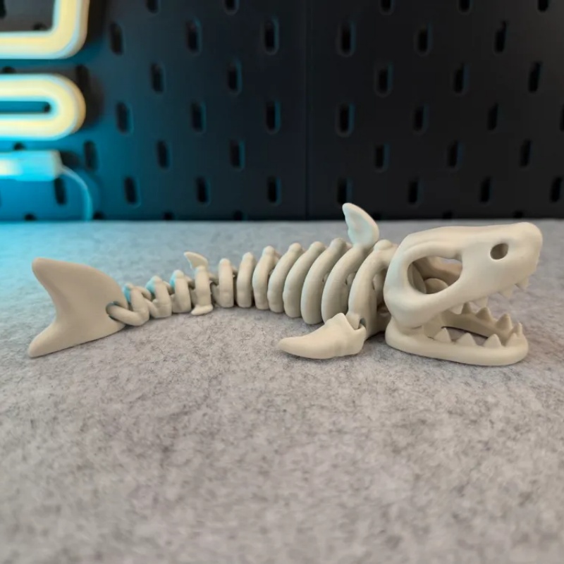 17cm Kerangka Hiu di Air Dekor - Aquarium Fish Shark ulasan dan harga