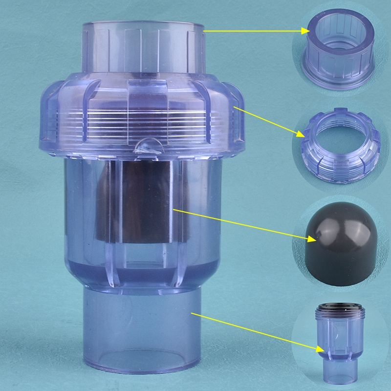20 ~ 50mm UPVC katup pemeriksa - Aquarium Fish Delivery ulasan dan harga