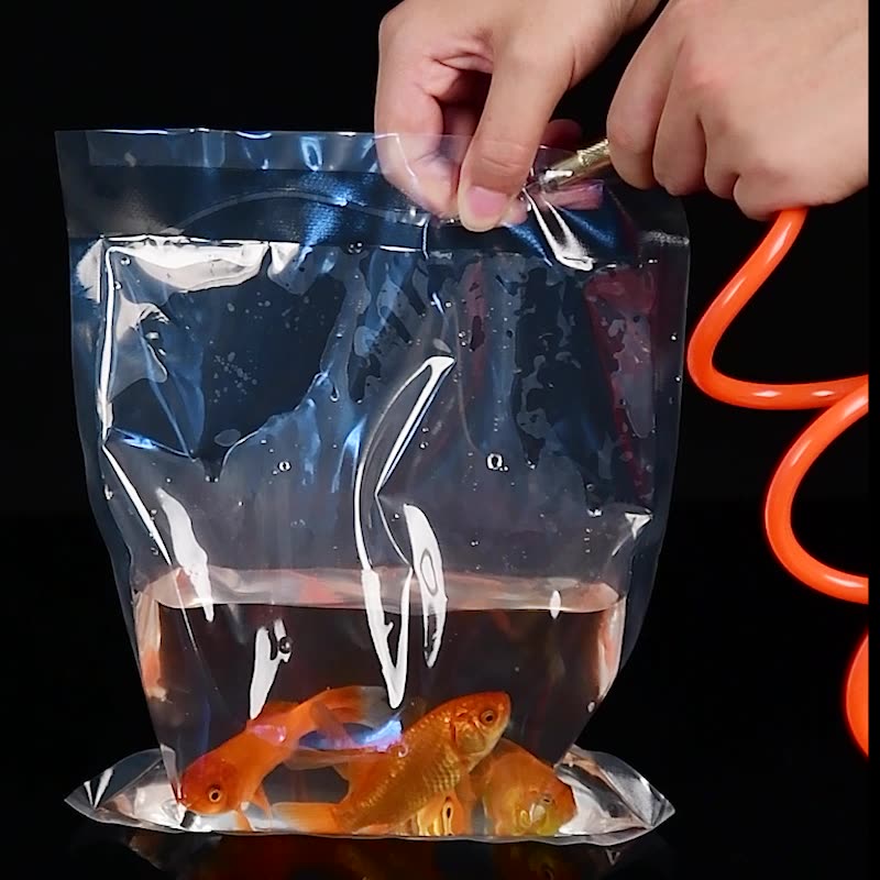 TETP 100 buah tas kemasan akua - Aquarium Fish Delivery ulasan dan harga