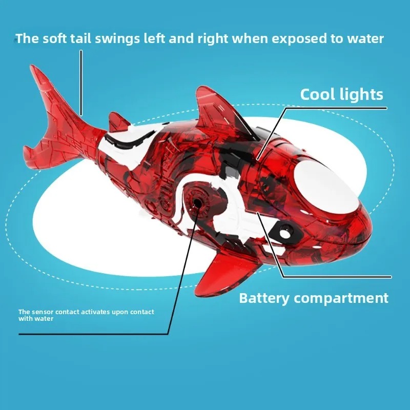 Mainan Hiu Elektrik, Ikan Sens - Aquarium Fish Shark ulasan dan harga